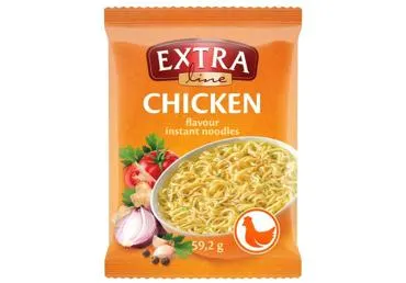 Kiirnuudlid kanaliha.EXTRA LINE 59.2g