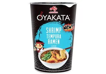 Ātri pagatavojamas nūdeles OYAKATA garneļu tempura 61g