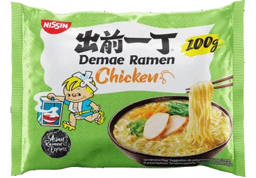 Kiirnuudlid NISSIN Ramen kana.100g