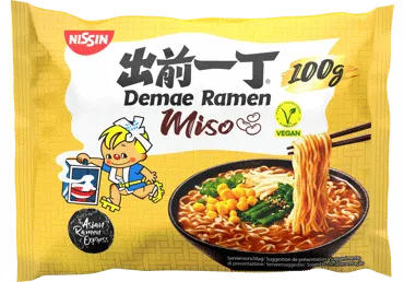 Kiirnuudlid NISSIN Ramen miso 100g