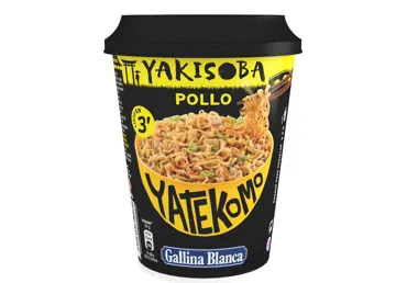 Ātri pagatavojami makaroni Yatekomo GALLINA BLANCA ar vistas garšu 93g