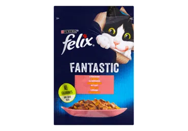 Kiisueine FELIX Fantastic lõhe 85g