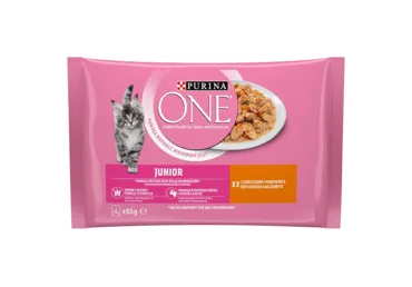Kiisueine PURINA ONE jun.kana-porg.4x85g