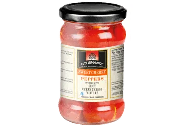 Kirsspaprikad toorjuust.GOURMANTE 280g