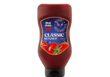 Kečups klasiskais WELL DONE 480g