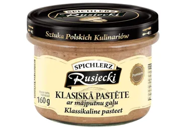 Pastēte ar mājputnu gaļu Klasiskā PAMAPOL 160g
