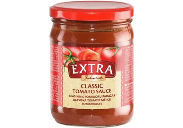 Klasiskā tomātu mērce EXTRA LINE 500g