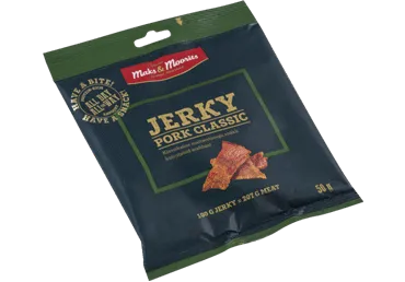 Klassik.sealihasnäkk Pork Jerky M&M, 50g
