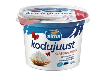 Kodujuust ALMA 5%, 500g