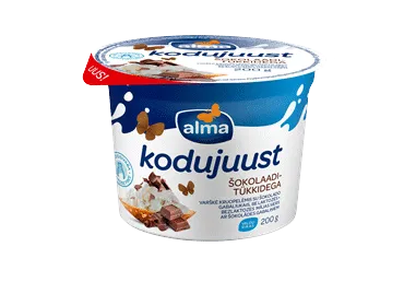 Kodujuust Alma šok.tükk.lakt.vab.200g