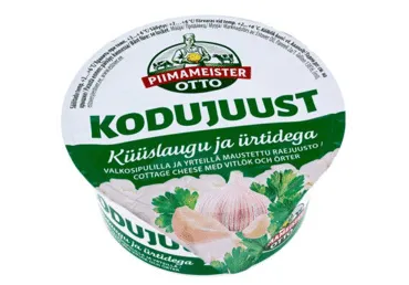 Kodujuust OTTO küüslaugu-ürtidega, 220g