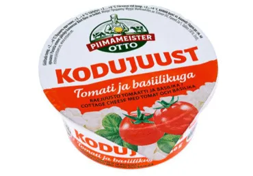 Kodujuust OTTO tomati-basiilikuga, 220g