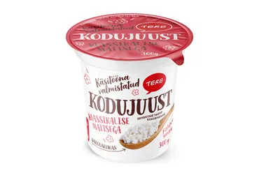 Kodujuust 4%, TERE, 300 g