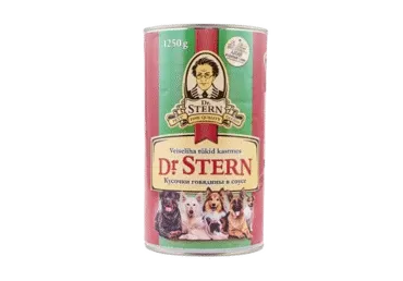 Koera konserv DR.STERN veise.kast.1.25kg