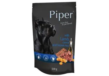 Koera kons.PIPER lamb,porg,pr.riis.500g