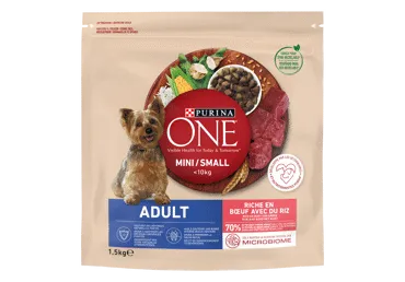 Koera kuivtoit ONE Mini Adult veis.1.5kg