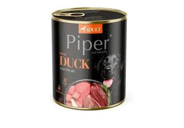 Koerasööt PIPER pardiliha-pirn 800g