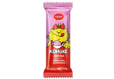 Kohuke TERE jõhvika šok.glasuur., 40g