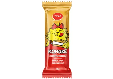Kohuke TERE juustukoogi šok.glas., 40g