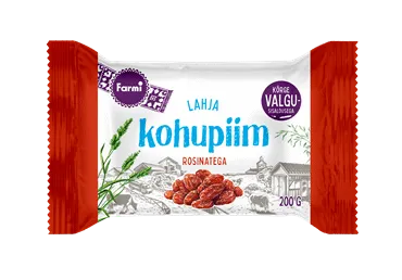 Lahja kohupiim rosinatega, FARMI, 200 g