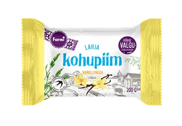 Kohupiim FARMI Lahja vaniliiniga, 200g