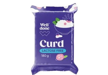Kohupiim laktoosivaba WELL DONE 9% 180g