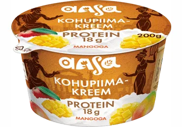 Kohupiimakreem AASA mangoga0.8 % 200g