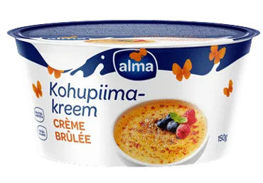 Biezpiena krēms Alma ar crème brulée g. 150g