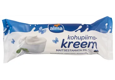 Kohupiimakreem ALMA maitsestam. 3%,300g
