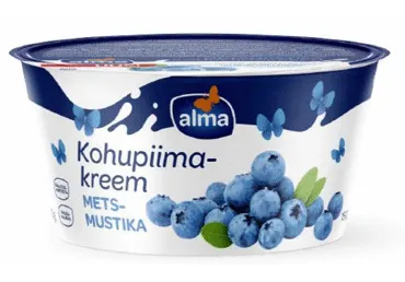 Kohupiimakreem metsmustika, ALMA, 150 g