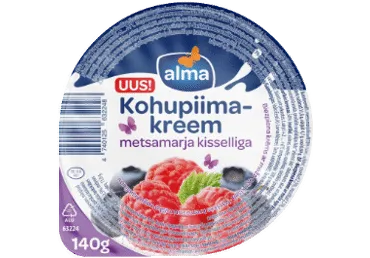 Kohup.kreem ALMA metsamarjakissell, 140g