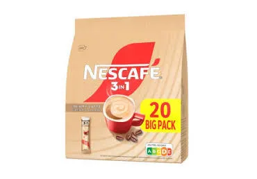 Šķīstošās kafijas dzēriens 3in1 NESCAFE Creamy Latte 20x15g