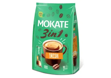 Kohvijook MOKATE 3in1 Iiri 10x17g