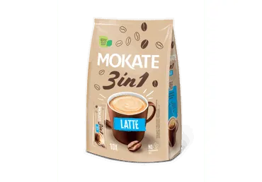 Kohvijook MOKATE 3in1 Latte 10x15g
