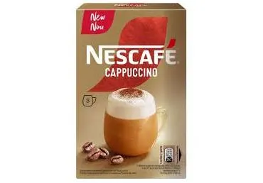 Šķīstošās kafijas dzēriens NESCAFE Cappuccino 8x13.5g