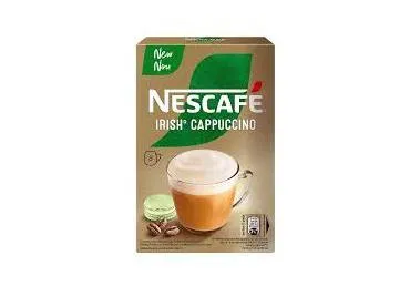 Šķīstošās kafijas dzēriens NESCAFE Cappuccino Irish 8x14g
