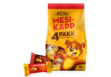 Kommide segu Mesikäpp KALEV 500g