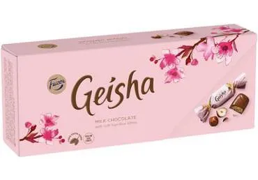 Piena šokolādes konfektes Geisha 250g