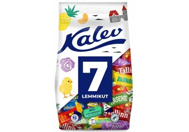 7 lemmikut kommisegu, KALEV, 500 g