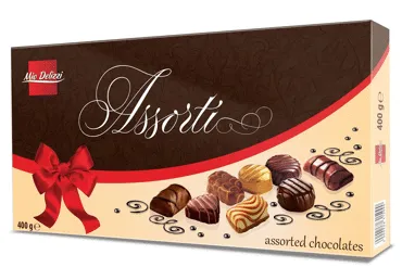 Konfekšu kaste MIO&RIO 400g