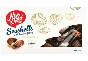 Kompvekikarp shells MIO&RIO 250g