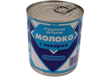 Kondenspiim STEINHAUER magustatud, 397g