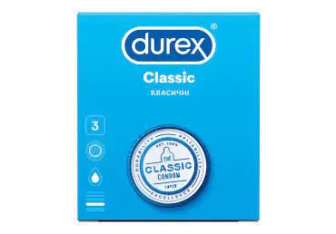 Kondoomid Durex Classic 3tk