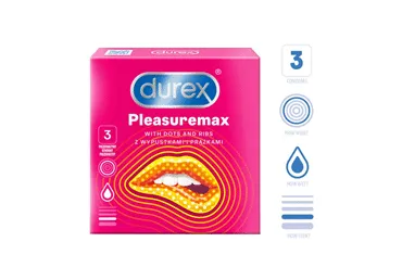 Kondoomid Pleasuremax, DUREX, 3 tk