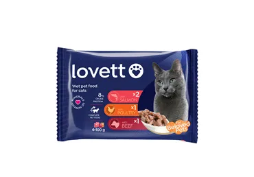 Kons.kassisööt  LOVETT Mix 4x100g