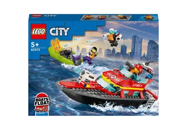 Konstruktors LEGO Ugunsdzēsēju kuģis 60373