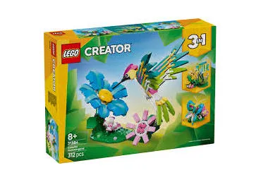 Konstr.LEGO Värviline koolibri 31384