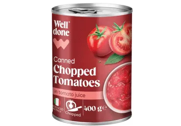 Kons.tük.koorit.tomatid WELL DONE 400g