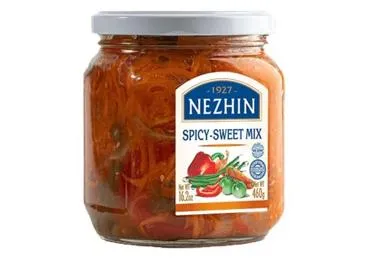 Köögiviljasalat "Spicy-sweet mix", NIZHYN, 460 g