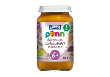 Köögivil.püree veis.SALVEST Öko 190g 6k